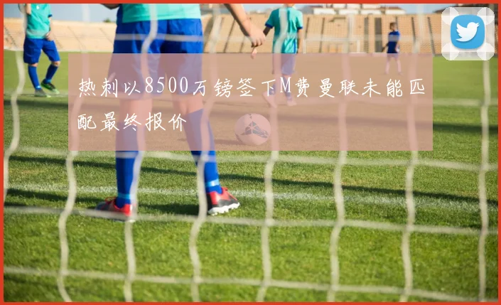 热刺以8500万镑签下M费曼联未能匹配最终报价